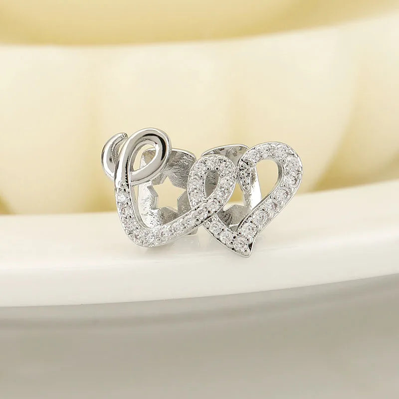 Grillz Double Coeur Glacé - L'éclat ultime
