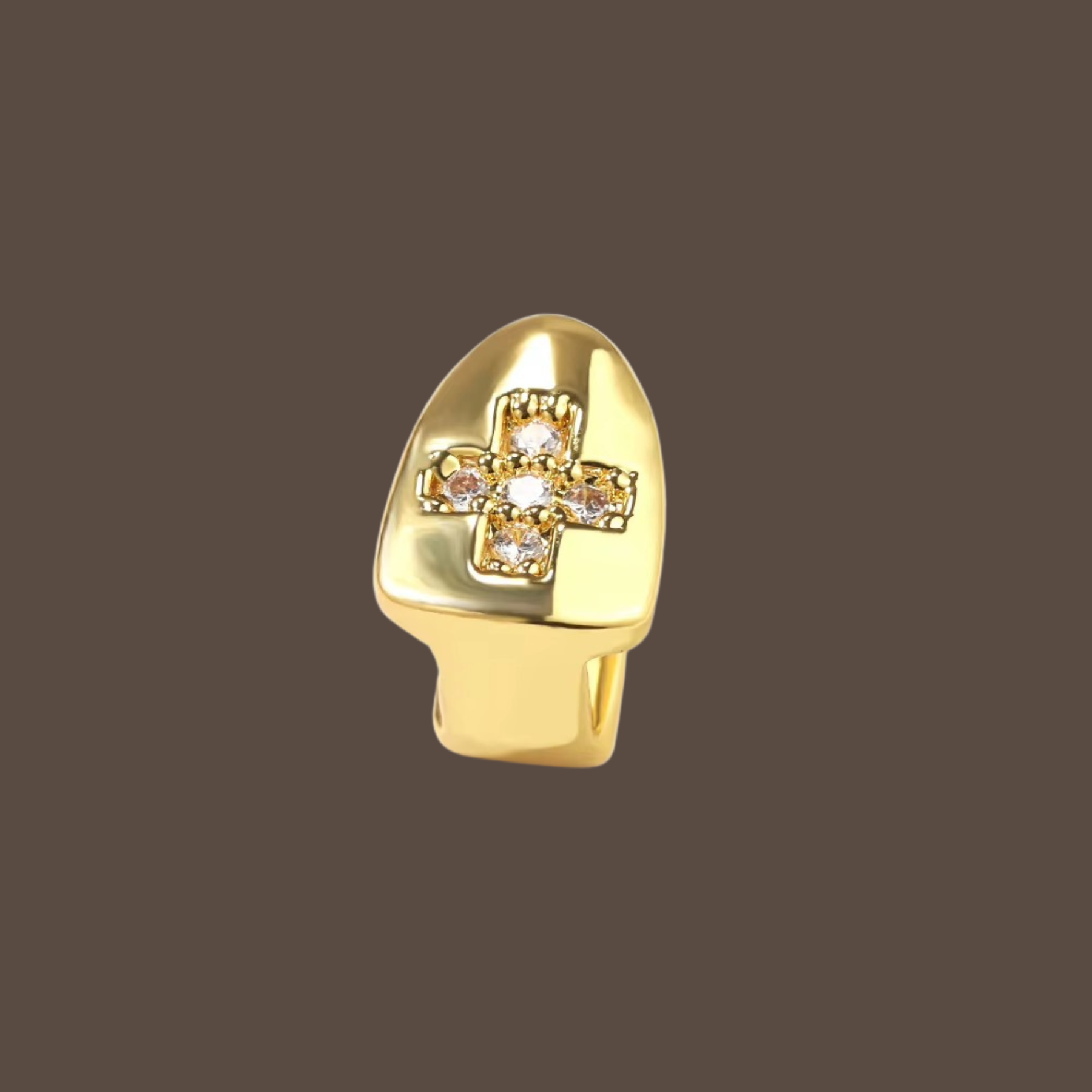 Iced Out Single Piece Grillz
