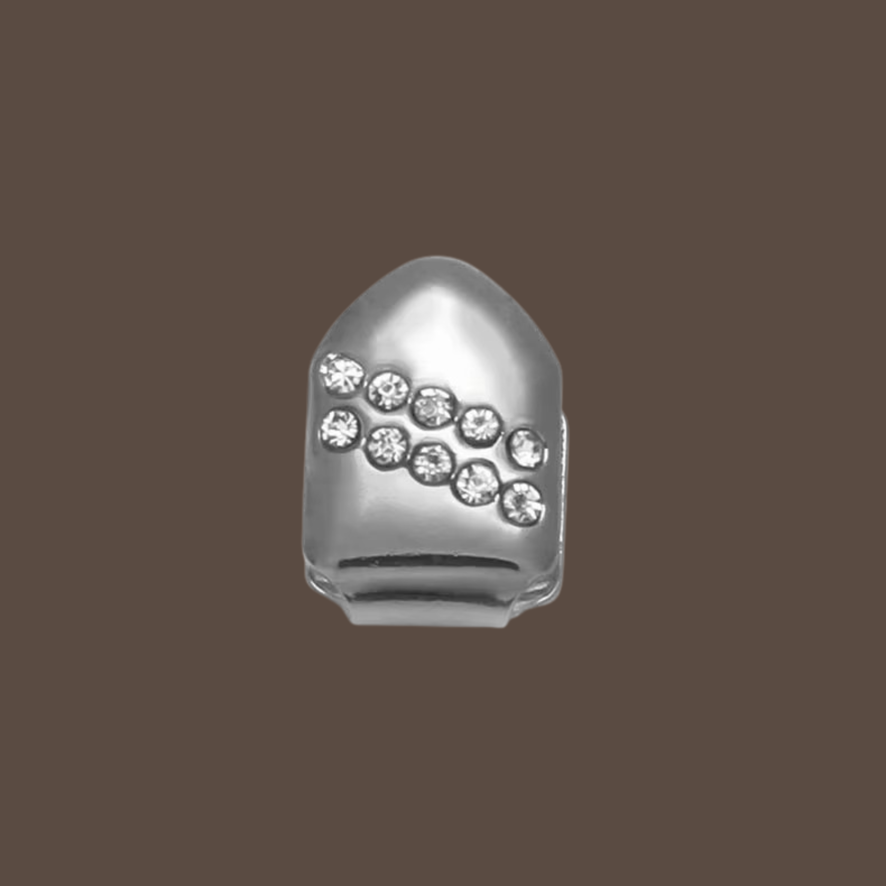 Double Iced Out Single Grillz